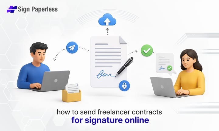 How to Send Freelancer Contracts for Signature Online
